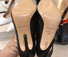 Женские кожаные туфли Jimmy Choo 2023 черные