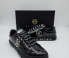 Мужские кожаные кроссовки Philipp Plein 2023 черные