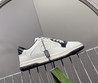 Женские комбинированные кроссовки Gucci 2023 белые с черным