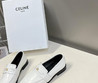 Женские кожаные лоферы Celine 2023 белые