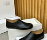 Женские кожаные мокасины Maison Margiela 2023 черные