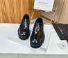 Мужские кожаные туфли Givenchy 2023 черные
