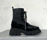 Женские текстильные ботинки Brunello Cucinelli 2023 черные
