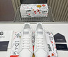 Мужские кожаные кроссовки Dolce & Gabbana 2023 белые