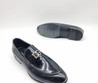 Мужские кожаные туфли Dolce & Gabbana 2023 черные