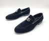 Мужские замшевые туфли Dolce & Gabbana 2023 черные