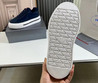 Мужские комбинированные кроссовки Prada 2023 синие