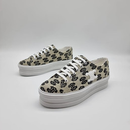 Женские текстильные кроссовки Celine 2023 серые