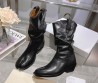 Женские кожаные сапоги Maison Margiela 2023