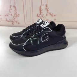 Мужские комбинированные кроссовки Dolce&Gabbana 2023 черные