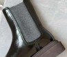 Женские кожаные ботинки Brunello Cucinelli 2023 лакированные черные