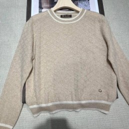 Женский кашемировый свитер Loro Piana 2023 бежевый