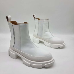 Женские кожаные ботинки Both 2023 белые