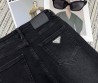 Женские джинсы Prada 2023 черные
