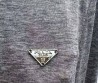 Женский комплект кардиган и майка Prada 2023 серый
