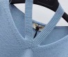 Женский джемпер Fendi 2023 голубой