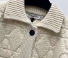 Женский кардиган Christian Dior 2023 на пуговицах бежевый