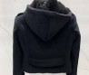 Женская куртка Saint Laurent 2023 черная с капюшоном