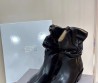 Женские кожаные сапоги Maison Margiela 2023 черные