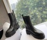 Женские кожаные сапоги Celine 2023 укороченные черные