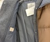 Женская куртка Brunello Cucinelli 2023 коричневая с вязаным капюшоном