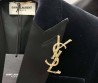 Женский бархатный жакет Saint Laurent 2023 черный