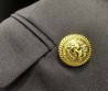 Женский жакет Balmain 2023 черный с брошью