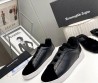 Мужские комбинированные кеды Ermenegildo Zegna 2023 черные на меху