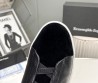 Мужские комбинированные кеды Ermenegildo Zegna 2023 черные на меху