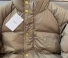 Женский пуховик Celine 2023 удлиненный бежевый