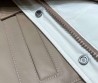 Женская кожаная куртка Brunello Cucinelli 2023 бежевая