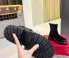 Женские замшевые ботинки Valentino 2023 черные