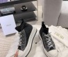 Женские текстильные кеды Christian Dior 2023 серые