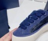 Мужские замшевые кроссовки Christian Dior 2023 синие