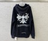 Женский спортивный костюм Chrome Hearts 2023 темно-серый