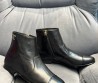 Женские ботинки Chanel 2023 черные глянцевые