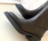 Женские кожаные сапоги Alexander Wang 2023 черные