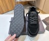 Мужские замшевые кроссовки Valentino 2023 с меховой стелькой черные