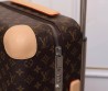 Чемодан Louis Vuitton 2023 коричневый с бежевыми уголками