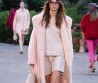 Женская шуба Max Mara 2023 из меха розовая