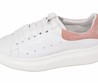 Женские кроссовки Alexander McQueen White/Pink