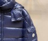 Мужской пуховик Moncler 2023 синий