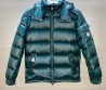 Мужской пуховик Moncler 2023 зеленый