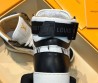 Женские высокие кроссовки Louis Vuitton 2023 белые с черным