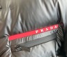 Женский пуховик Prada 2023 черный укороченный