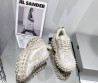 Женские комбинированные кроссовки Balenciaga 2023 бежевые