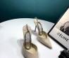 Женские замшевые туфли Jimmy Choo 2023 бежевые со стразами