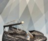 Женские кожаные балетки с ремешком Christian Dior 2023 черные