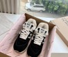 Женские замшевые кроссовки New Balance x Miu Miu 2023 черные