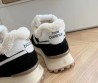 Женские замшевые кроссовки New Balance x Miu Miu 2023 черные